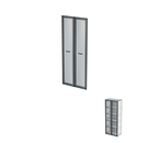 Двери алюминиевые без замка ДШД14.07к.        